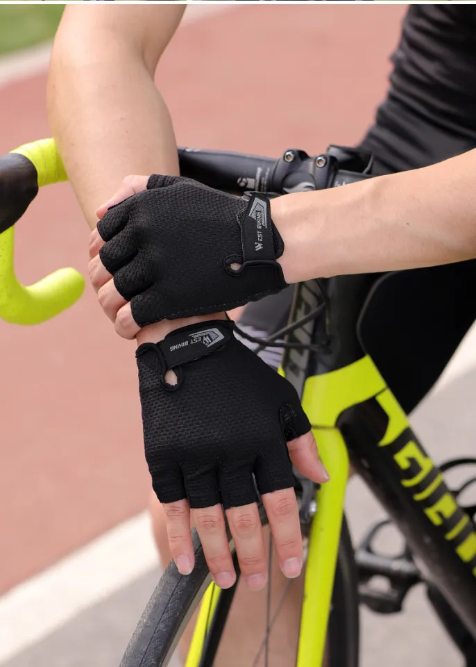 Half Finger Gloves Road Cycling Gloves Review EXPLR Padded Short