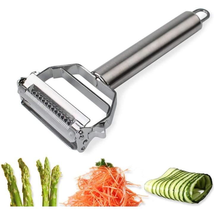 Stainless Steel Multi-function Vegetable Peeler & Mango Julienne Cutter Julienne Peeler Potato Carrot Grater Kitchen Tool