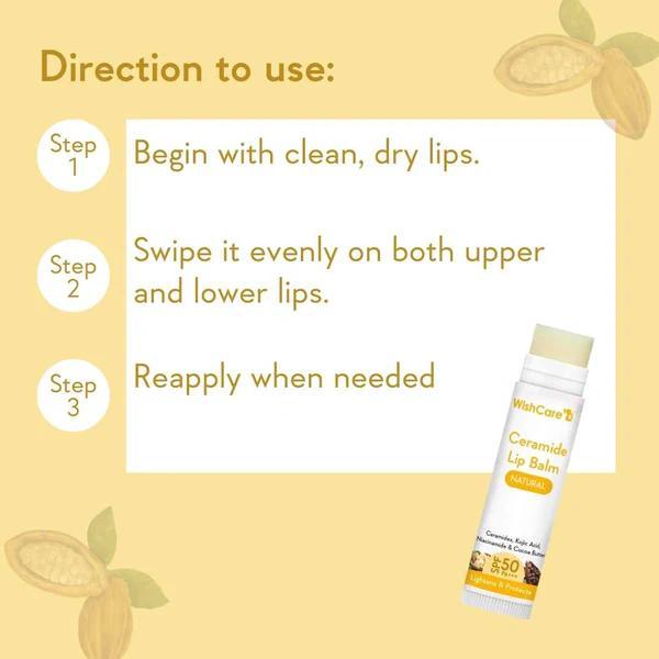 WishCare%20Ceramide%20Lip%20Balm%20with%20SPF%2050%20PA+++%20(Natural)%20-%20Image%202