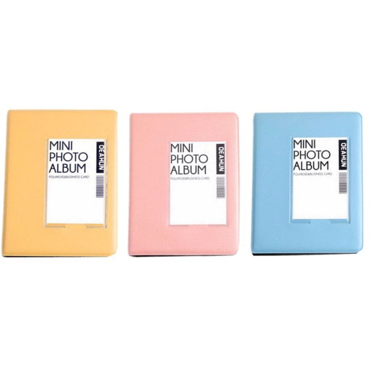 LLOYD%20Candy%20Colors%20Photo%20Album%20Memory%20Storage%20Polaroid%20Album%20Instax%20Album%20Photography%20Instant%20Polaroid%20Binders%20Albums%20Card%20Holder%20Mini%20Photo%20Album%203inch%20Picture%20Case/Multicolor%20-%20Image%208