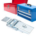 Metal Spring Loaded Toggle Latch Catch Lock Latch Hasp for Cabinet Wood Box Case. 
