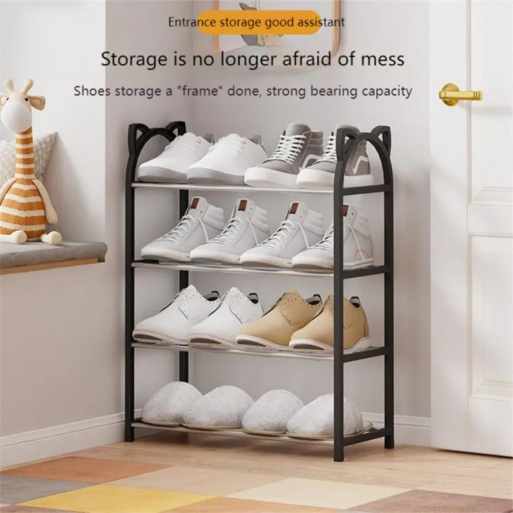Shoe%20Rack%20Shoe%20Cabinet%20%20%20Ear%20Design%20Shoe%20Rack%20Storage%20Hanger%20Dustproof%20Shoe%20Rack%20-%20Image%203