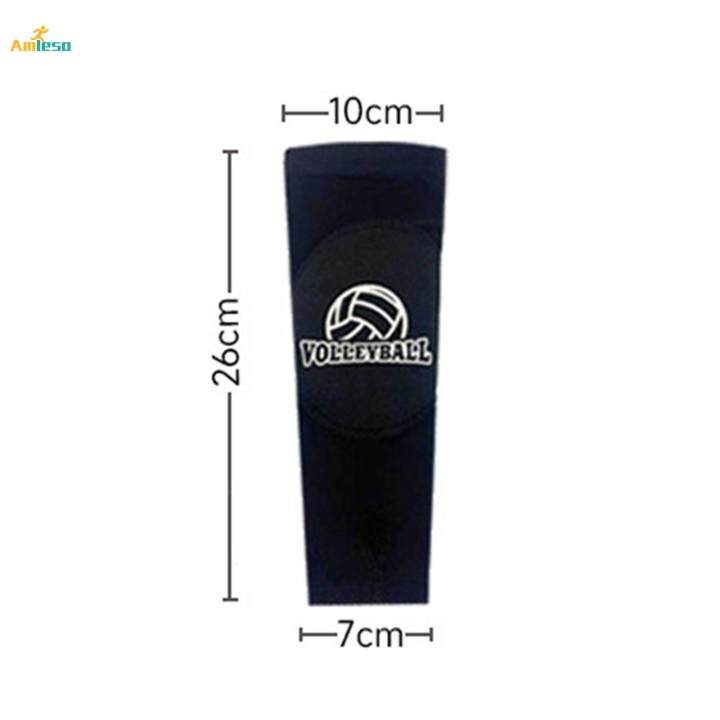 2Pcs%20Volleyball%20Arm%20Sleeve%20Gloves%20Basketball%20Wrist%20Support%20for%20Gaming%20Black%20-%20Image%209