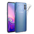 Samsung Galaxy A60 Comfortable Clear Transparent Soft TPU Back Case Cover.