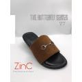 New Mans Buterfly Series Fashion Slippers| Zinc. 