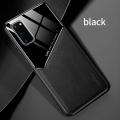 【3C VictoryEagle】for Samsung S20 case texture car magnetic Holder back cover soft silicon shockproof case cover.