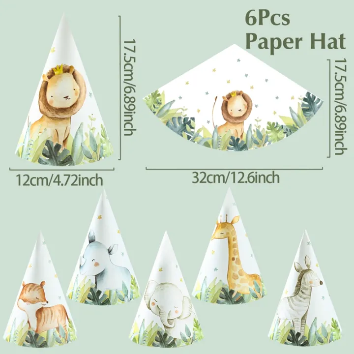 Alien%20Jungle%20Animals%20Party%20Paper%20Hats%20Happy%20Birthday%20Party%20Decoration%20Kids%20Safari%20Animal%20Wild%20One%20Birthday%20Decor%20Supplies%20Baby%20Shower%20-%20Image%207