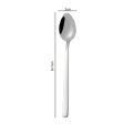 Thick Stainless Steel Grapefruit Spoon Ice Cream Dessert Spoon Serrated Edge Fruit Coffee Stirring Spoons Tea Spoons. 