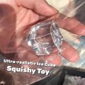 Clear Ice Cubes Squishy Toys Cute Cat Paw Fish Stress Relief Fidget Toy TPR Sticky Antistress Ball Slimy Squeeze Toys. 
