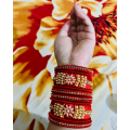 Colorful and Stylish Handmade Silk Thread Bangles Elevate Your Style with Handmade Reshmi Churi Bracelets Perfect for Women and Girls' Fashion. 