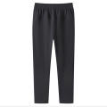 Fleece Thickened Down Pants Pants Joggers Solid color Men Clothing Drawstring Thickened Casual Fleece Trousers for Winter autumn Men Sport Casual.