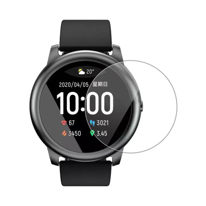 Haylou%20Solar%20LS05%20Smart%20Watch%20Tempered%20Glass%20HD%20Clear%20Screen%20Protector%20-%20Image%202