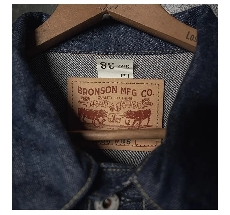 Bronson 44806XX Type 1 Denim Jacket WWII Model S506XX Men's Jean