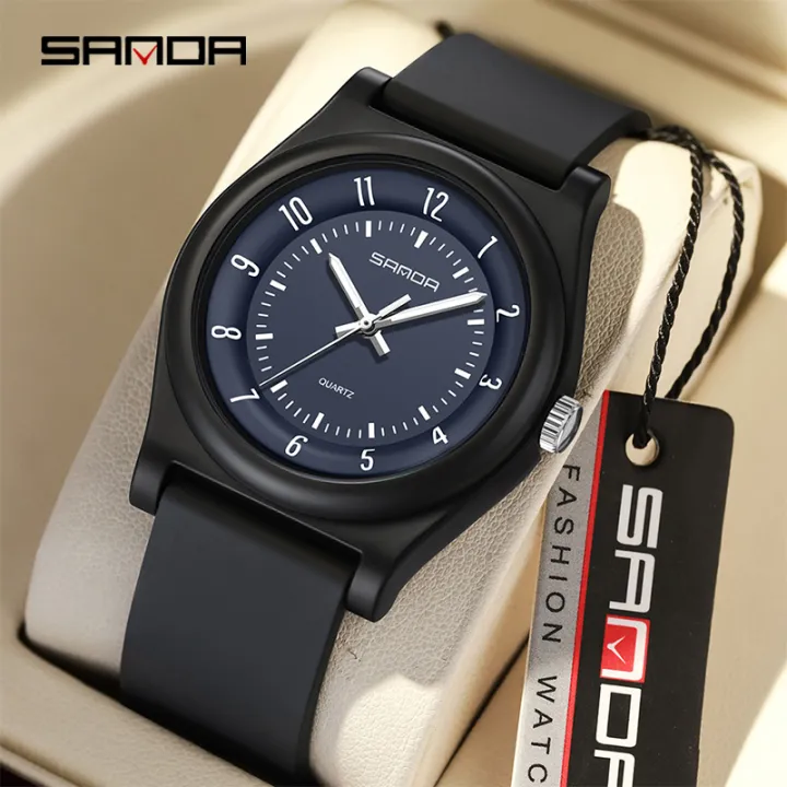 Sanda%20Youth%20Couple%20Simple%20Solid%20Color%20Trendy%20Waterproof%20Luminous%20Quartz%20Watch%20Men%20Watch%20SD6219-1%20-%20Image%203