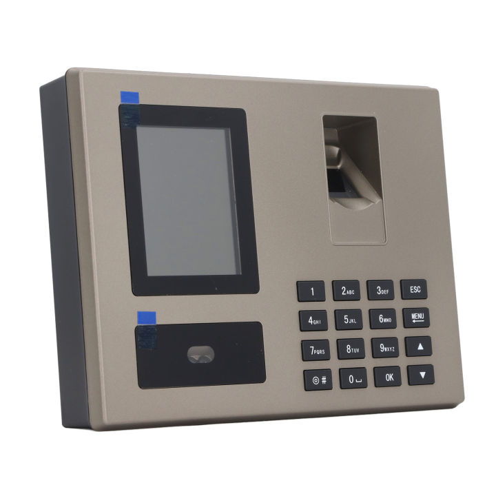 Face Fingerprint Attendance Machine Office Fingerprint Time Clock 100-240V