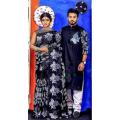 Dhupian Silk Saree and Dhupian panjabi For Combo Couple Dress. 