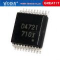2pcs/lot UPD4721 D4721 UPD4721GS SSOP-20 In Stock. 