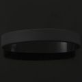 3X Fashion Silicone Rubber Elasticity Wristband Wrist Band Cuff Bracelet Bangle Black.