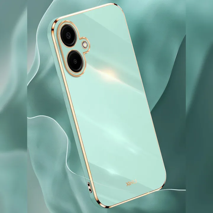 Tokifu%20for%20Samsung%20Galaxy%20A06%20Back%20Cover%20Luxury%206D%20Plating%20Frame%20Shiny%20Bling%20Phone%20Pounch%20Soft%20Silicone%20Square%20Phone%20Case%20-%20Image%202