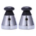 JAERBEE Pressure Cooker Relief Jigger Valve 1.5 Inch High 2Pcs Black.