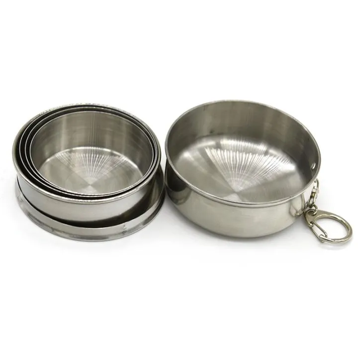 1%20Pcs%20Portable%20Folding%20Cup%20Glass%20(450/250/150/75ml)%20Stainless%20Steel%20Camping%20%20Key%20chain%20Ring%20Traveling%20Outdoor%20Telescopic%20Mug%20Glass%20-%20Image%2010