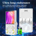 R36 Ultra Retro 4.0 Inch 64GB 15000+ Games Handheld Video Game Console Screen 3D Joystick Linux Portable Game Player B. 