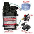 High Pressure Double water Pump 12V to 24V 100W 100 psi. 