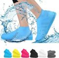 Waterproof Shoe Covers Non-Slip Overshoes Silicone Rubber Rain Shoe Cover. 