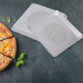 Pizza Plate Square 8 Inch-16 Inch Aluminium Alloy Square Pizza Pan. 