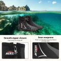 HiSEA 5mm Neoprene Dive Boots Wetsuit Boots with ide Zipper for norkeling cuba Diving. 