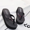 Women 2024 Fashion Flip Flops Summer Beach Slippers Casual Outside Sandals Ladies Flat Flip-Flop Shoes Leisure Slippers Slide.