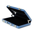 Mini Metal card holder Sleek Suitcase-style Metal Mini suitcase holder Bank card-sized Bank card holder box case for Business professionals Travelers Office use organization.