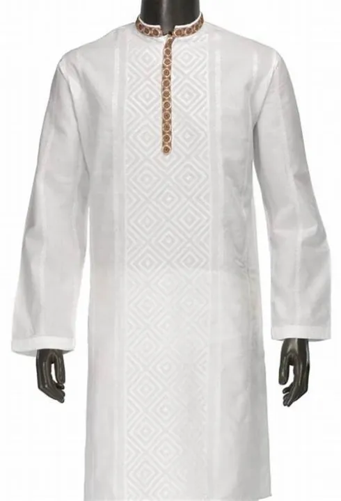 Malayon%20Cotton%20Panjabi%20for%20Men%20-%20White%20-%20Image%203