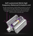 CCA C10 Headphones 4BA 1DD Hybrid Technology HiFi In Ear Music DJ Gamer Sport Earphone 3.5mm Gold Plated Plug Detachable Cable.