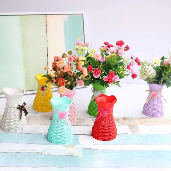 Plastic%20Flower%20Container%20Vase%20for%20Home%20Wedding%20Decoration%20-%201pcs%20-%20Image%202