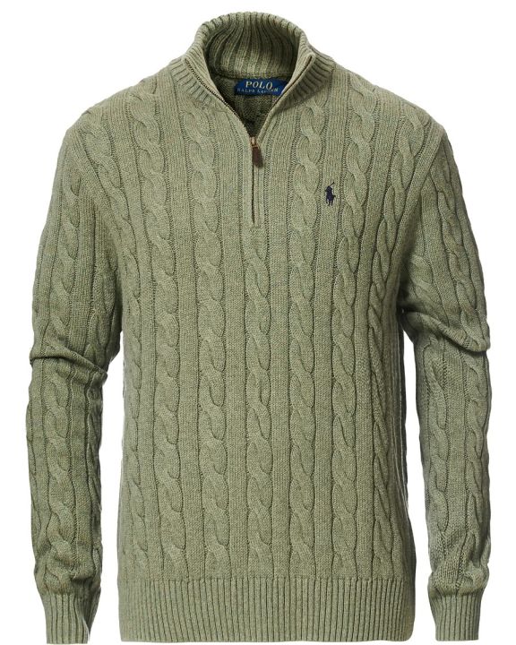 Ralph%20Lauren%20Cable-Knit%20Cotton%20Quarter-Zip%20Sweater%20%E2%80%93%20Olive%20-%20Image%205