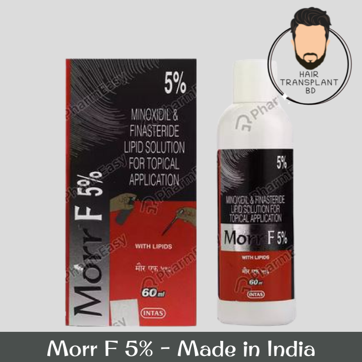 Morr Morr F 5% Topical Solution for Hair Regrowth - 60ml | Daraz.com.bd