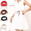 【beauty code store】Thin Braid Women Belt Woven Tassel Pearl Waist Strap Boho Waistband Waist Rope Waist Belts For Accessories. 