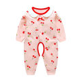 Shanyingfang Autumn New Product Cute Girl Harper Flamingo Korean Spring Pure Cotton A-Class Baby Bodysuit. 