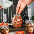 86mm/70mm Wide Mouth Mason Jar Fermentation Lid Keep Food Submerged Kit.