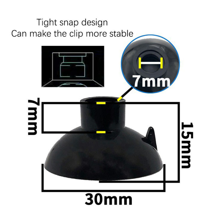 10Pcs Aquarium Suction Cup Air Tube Holder Sucker For Fish Tank Pump Oxygen Air Tube Fixing Clip Accessories Suction Cup