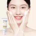 BIOAQUA Deep Cleansing Rice Raw Pulp Foam Facial Cleanser- 100g - Face Wash. 