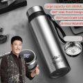 Large Capacity Thermos Bottle 1 Litre Business Insulated Vacuum Flask Tumbler Travel Portable Thermal Bottles Cup 1500/1800ml. 