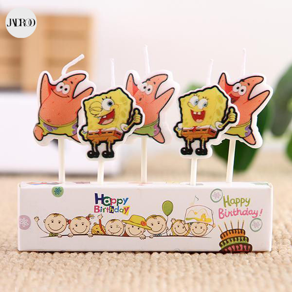 Jadroo SpongeBob Shaped Candle