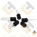 5Pcs- Inductor Coil Radial Inductor 470uH Magnetic Core Drum Core Choke Power Inductor Through Hole Lead For PCB Board Electronics Projects DIY.