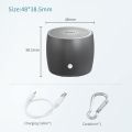 EWA A103 Metal Body Mini Wireless Bluetooth Speaker With Built In Microphone. 