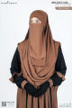 Glam Touch Premium Ummi Ready Hijab Niqab Set. 