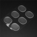 TWEXQNY 480 Pieces Drum Dampeners, Drum Damper Gel Pads Drum Silencers Soft Silicone Drum Mute for Drums Tone Control (Clear).