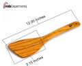Wooden Spatula.Long Handle Flat Frying Spatula. Handmade for Kitchen Cookware Frying Spatula.