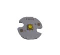 2Pcs - Y 16mm Torch Light WHITE LED 3W LED Light Bulbs 3.1V 3.7V 3W With Metal Plate Heatsink Aluminum Base 16mm PCB 3.7V LED For Torch Light 3W LED Lights Bulbs.